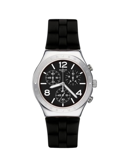 Chrono Swatch Noir De Bienne Men's Watch black - YCS116