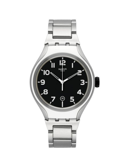 Swatch Irony Stripe Back Uhr aus Aluminium – YES4011AG