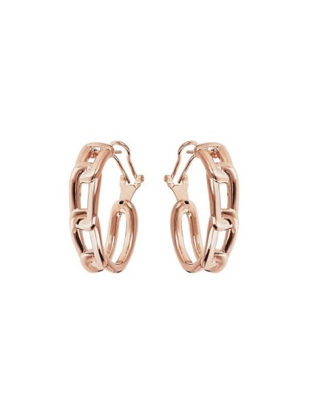 Orecchini Bronzallure a cerchio elettroformati  WSBZ01975 R