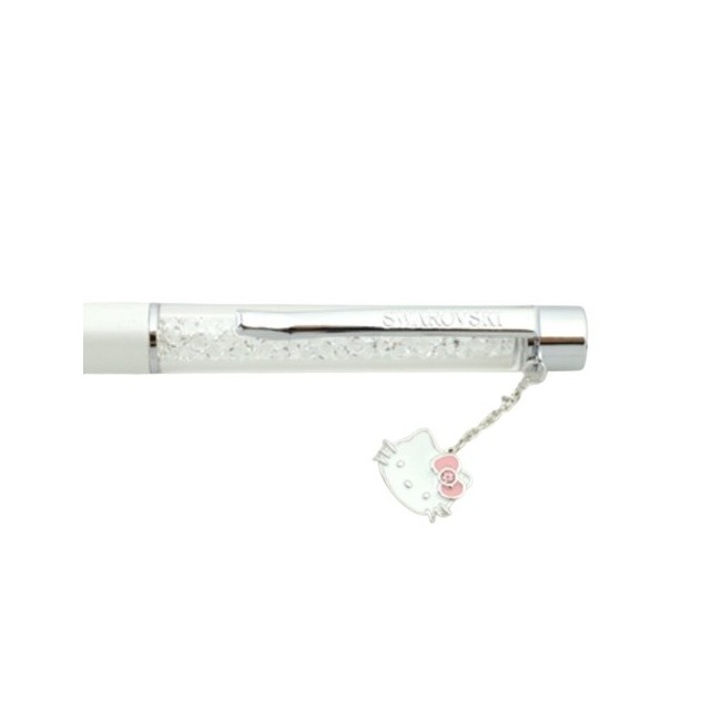 Swarovski Penna a Sfera Hello Kitty bianca - 1097054