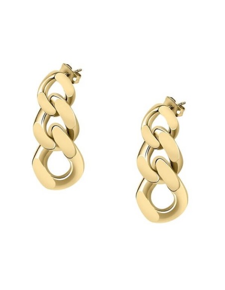 Chiara Ferragni Bossy Chain earrings with golden chain J19AUW12