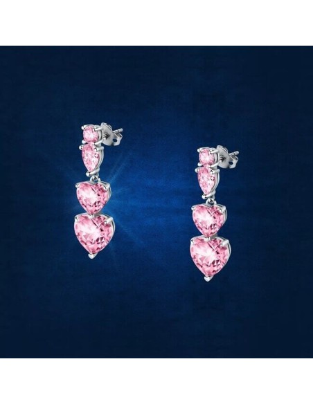 Orecchini Chiara Ferragni Marina con cuori  rosa J19AUV39