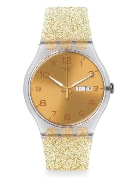 Swatch Uhren New Gent Golden Sparkle - SUOK704