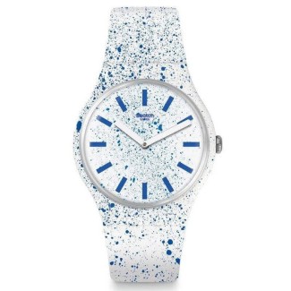 Orologio Swatch New Gent Fuzzy Logic bianco - SUOW160