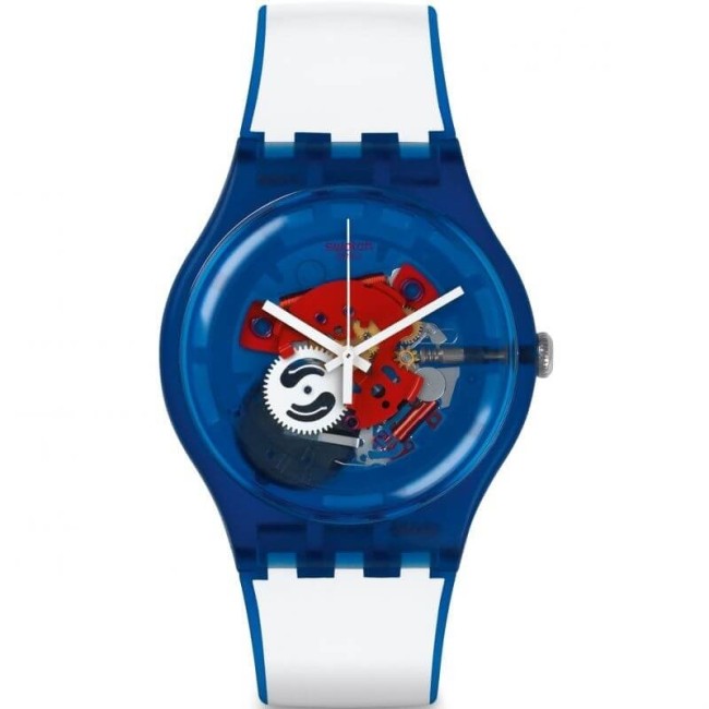 Swatch New Gent Uhren Clownfisch blau - SUON112