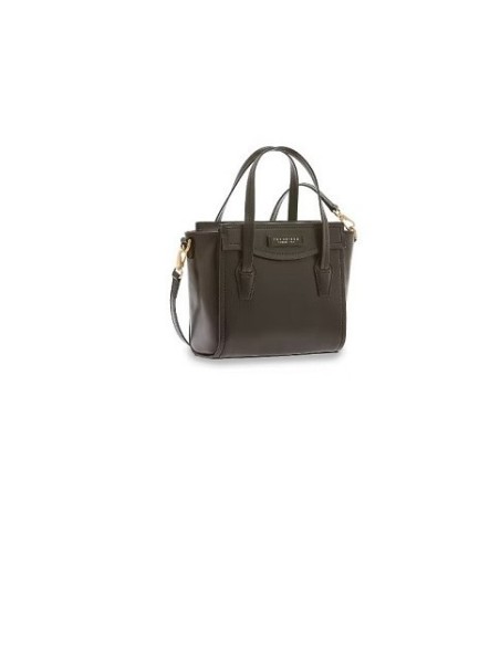 The Bridge Angela Line Tasche aus schwarzem Leder 04134201