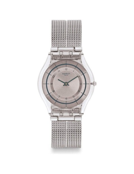 Swatch Skin Sky Net watch in steel - SFE109M
