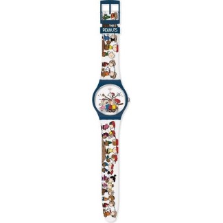 Swatch Peanuts First Base weiße Uhr SO29Z107 2