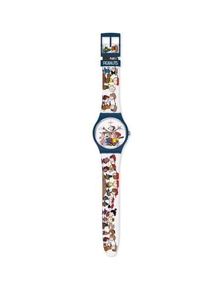 Swatch Peanuts First Base weiße Uhr SO29Z107