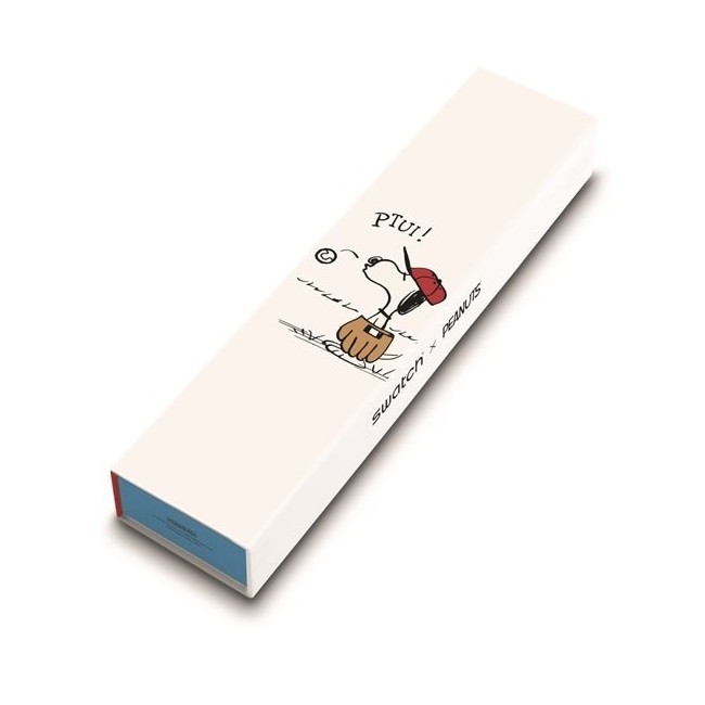 Swatch Peanuts First Base weiße Uhr SO29Z107