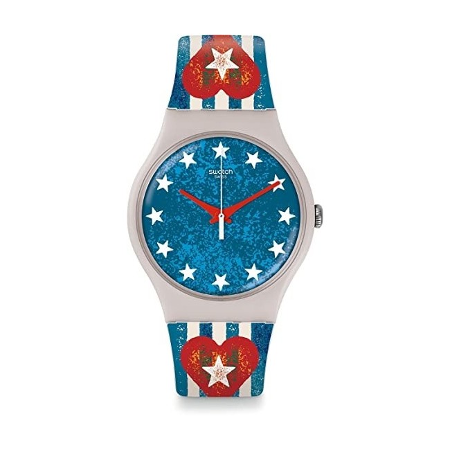 Swatch New Gent Uhren Anavah hellblau - SUOT101