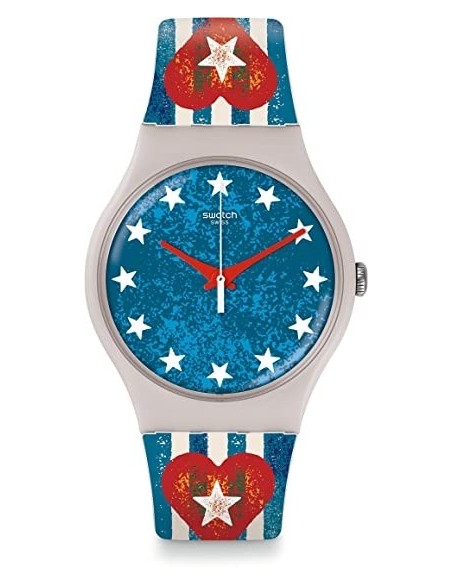 Swatch New Gent Uhren Anavah hellblau - SUOT101