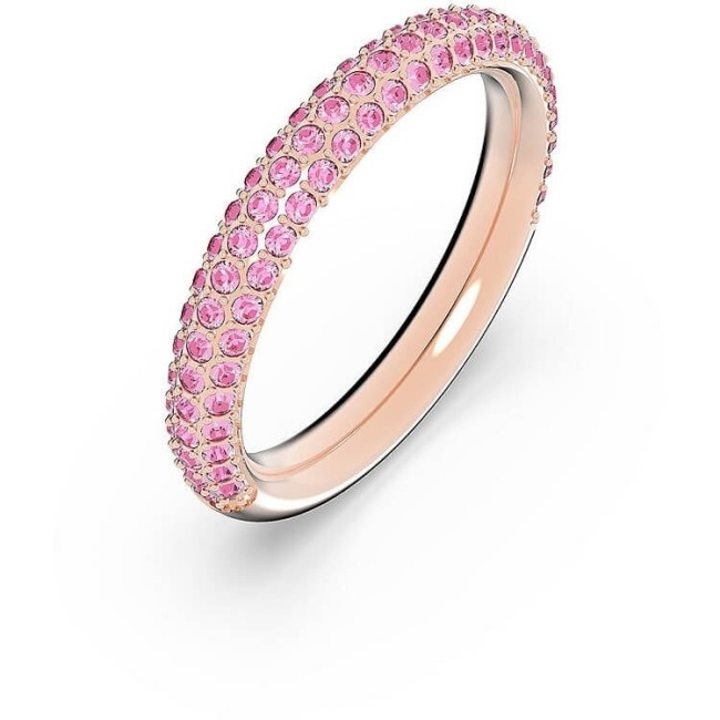 Anello Swarovski Stone pavè rosa - 5642908