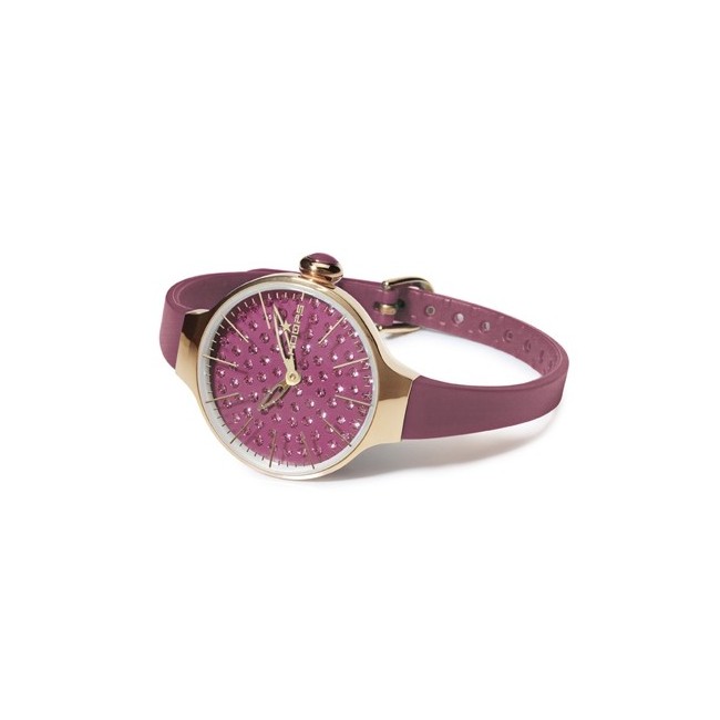 Orologio Cherìe Diamond Vinaccia/rosa - 2483LGD06