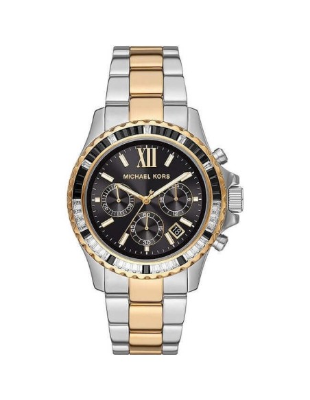 Michael Kors Watches Everest Chrono black and gold - MK7209