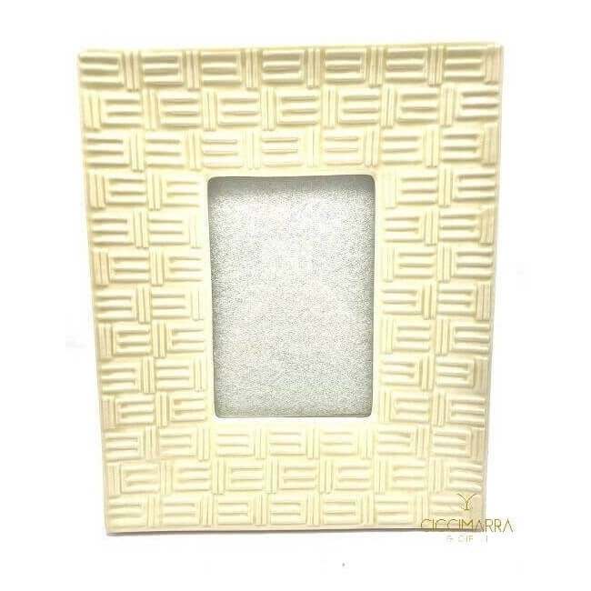 Etro Monogram frame in ivory ceramic 325 148 028 990