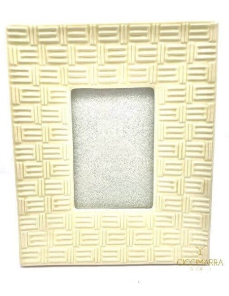 Etro Monogram frame in ivory ceramic 325 148 028 990