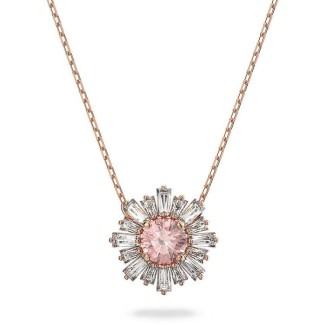 Collana Swarovski Sunshine rosa e bianco - 5642961