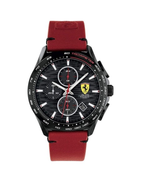 Orologio Chrono Scuderia Ferrari Pilota Evo Rosso FER0830880