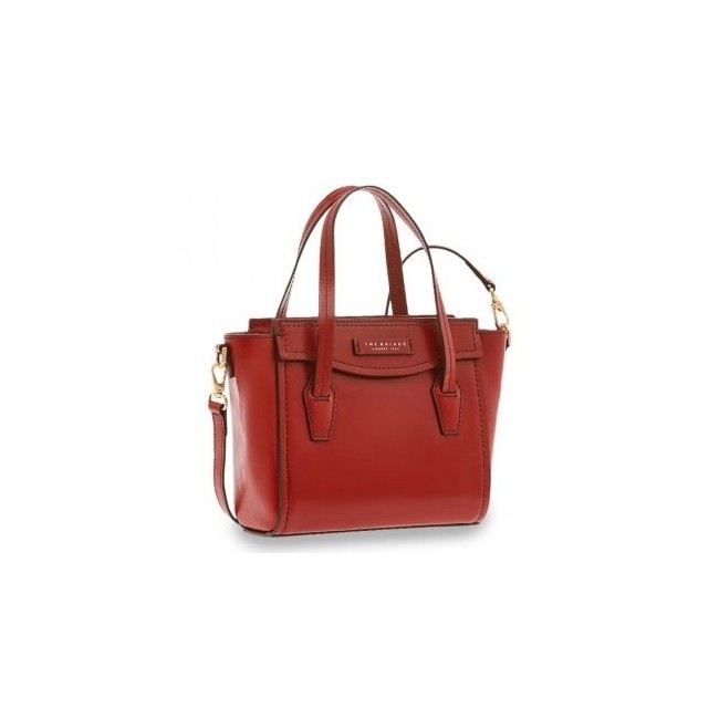 The Bridge Tasche Linie Angela aus rotem Leder 04134201
