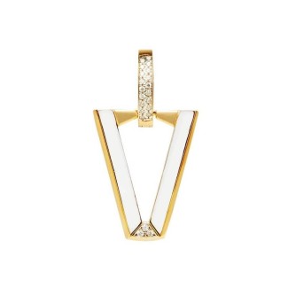 Valentina Ferragni Mono earring Uali White DVF-OR-LU8