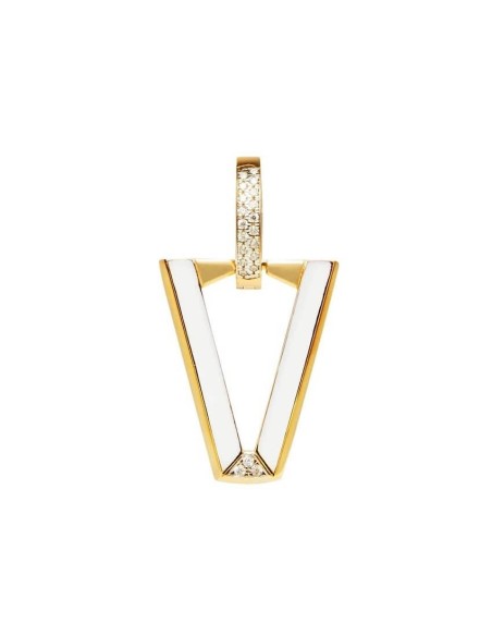 Valentina Ferragni Mono earring Uali White DVF-OR-LU8