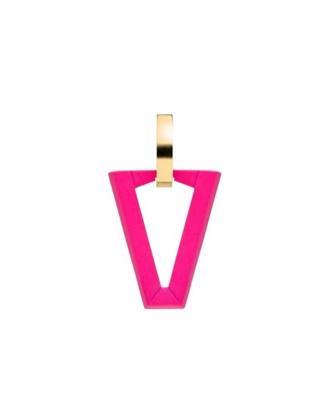 Valentina Ferragni Mono earring Uali Fluo Pink DVF-OR-BA7