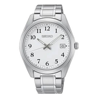 Seiko Essentials Herrenuhr aus Stahl – SUR459P1