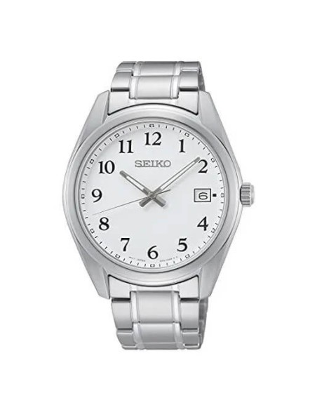 Seiko men's Essentials watch in steel - SUR459P1