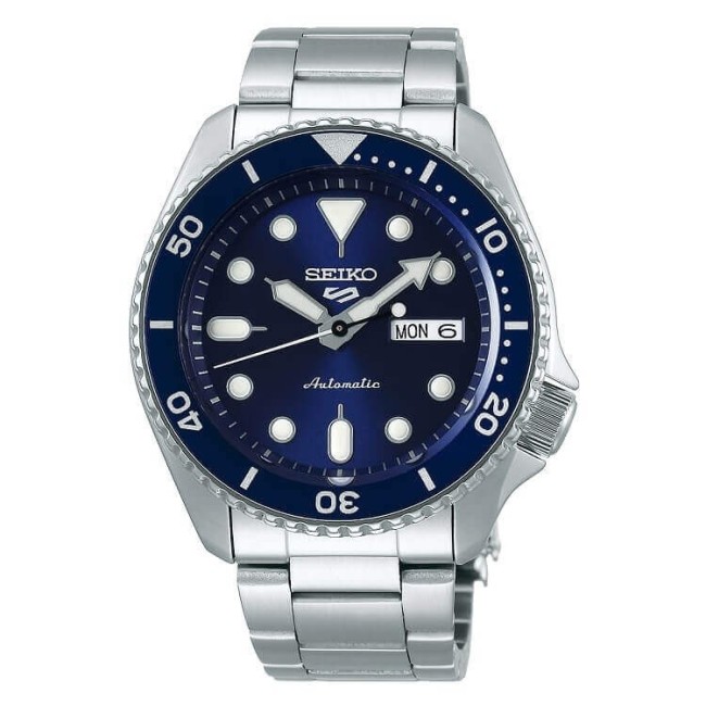 Orologio Seiko5 Sports blu automatico acciaio - SRPD51K1