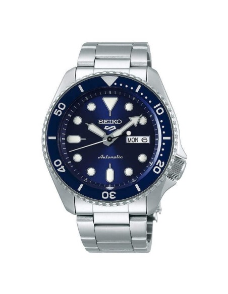 Seiko5 Sports blue automatic watch steel - SRPD51K1