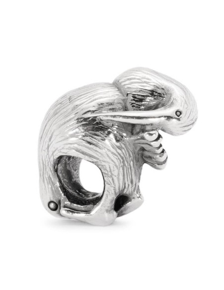 Trollbeads Uccellino Kiwi in argento -TAGBE40014
