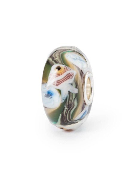 Trollbeads Pristine Sea in glass -TGLBE20333