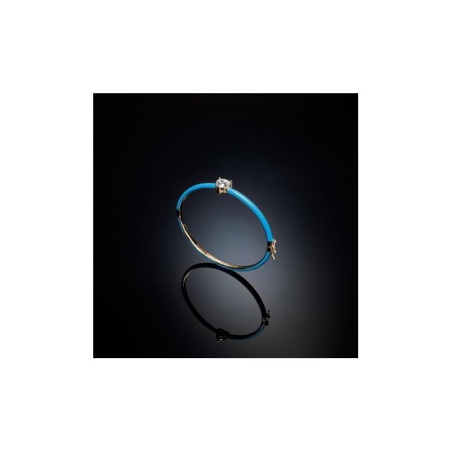 Love Parade Blue Chiara Ferragni bracelet with heart J19AVI29