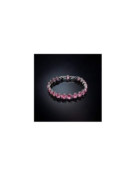 Chiara Ferragni Infinity Love Armband mit großen rosa Herzen J19AVG02