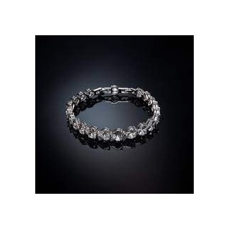 Chiara Ferragni Infinity Love bracelet with large white hearts J19AVG03