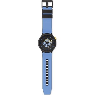 Blue Swatch Big Bold Travel By Day - SB03B108 2