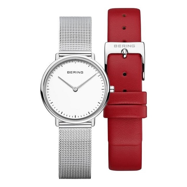 Bering Ultra Slim double strap watch - 15729604