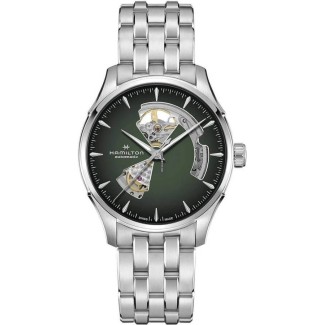 Orologio Hamilton Jazzmaster Open Heart Verde - H32675160