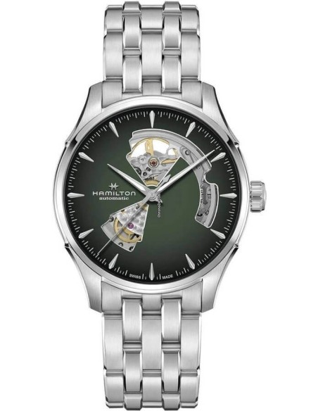 Hamilton Jazzmaster Open Heart Green - H32675160