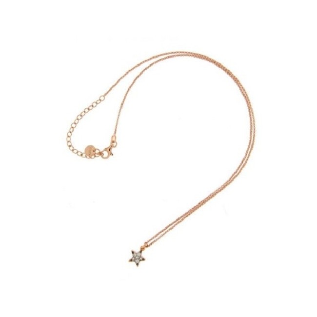 Rue Des Mille necklace with star pendant - GRZ-001 W STE