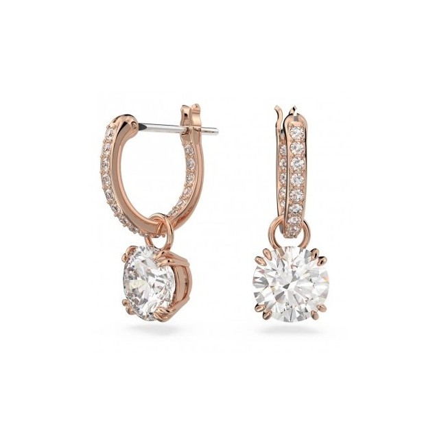 Swarovski Constella pendant earrings rose gold 5639975