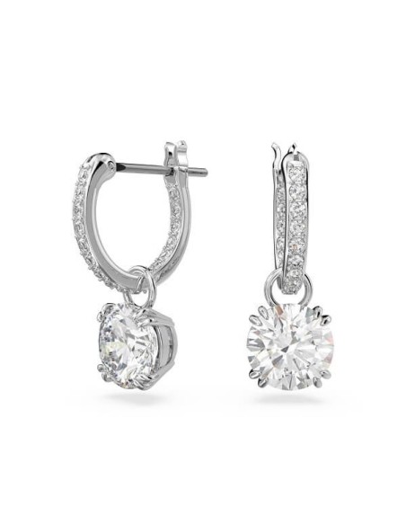 Swarovski White Constella Drop Earrings - 5636717