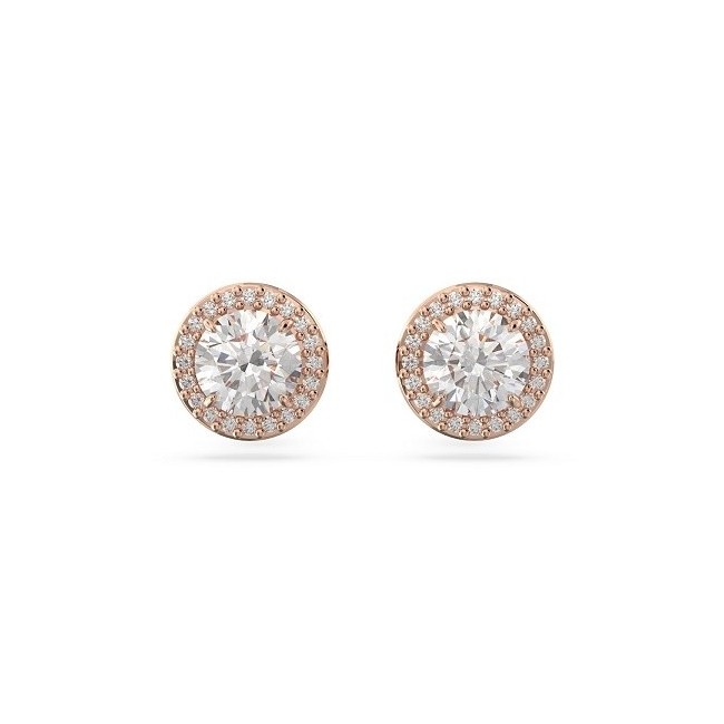 Swarovski Constella earrings with light points and rosè pavè 5636275