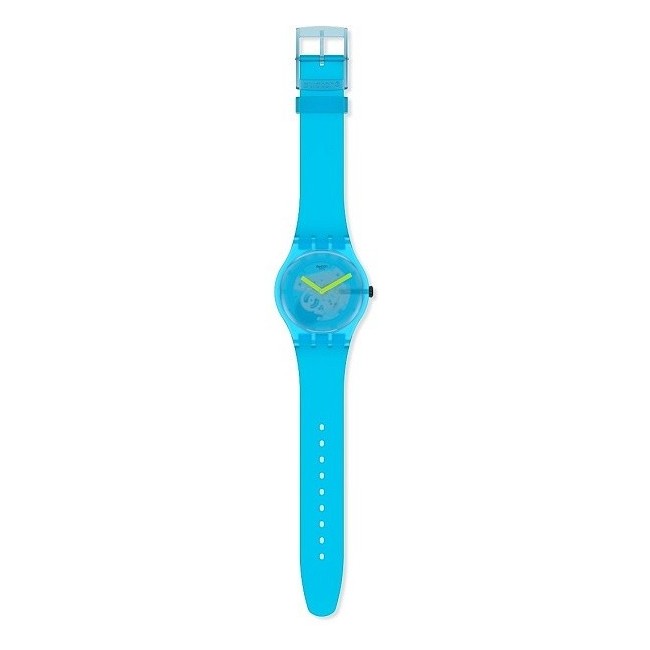 Swatch New Gent Uhren - Ocean Blur Celeste - SUOS112