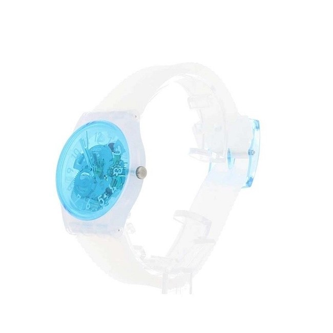 Swatch Gent Retro watch - transparent white GW215