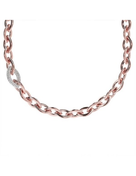 Collana girocollo Bronzallure catena con pavé WSBZ01111.WR