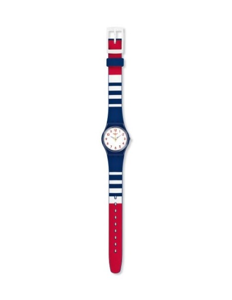 Swatch Matelot Blue and Red Lady Watches - LN149