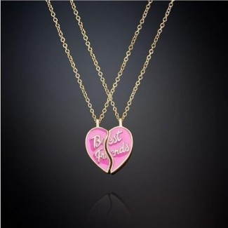 Teilbare Halsketten Chiara Ferragni Best Friends Rosa Herz J19AVI01