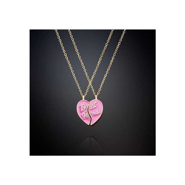 Divisible necklaces Chiara Ferragni Best Friends Pink heart J19AVI01
